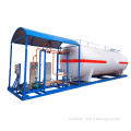 5 Ton mobile lpg skid plant filling station 10000 Liter lpg skid station